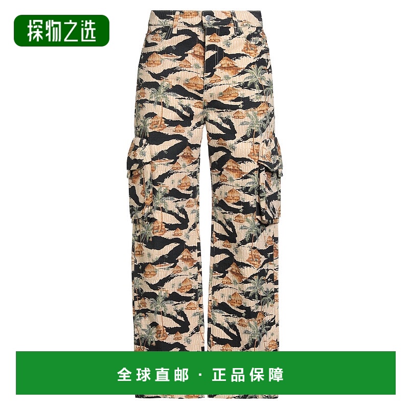 香港直邮AMIRI 男士 休闲长裤 beige米色 舒适时尚