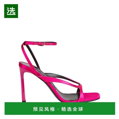 1h可退 香港直邮Sergio Rossi 塞乔·罗西 女士 凉鞋 pink粉色 舒