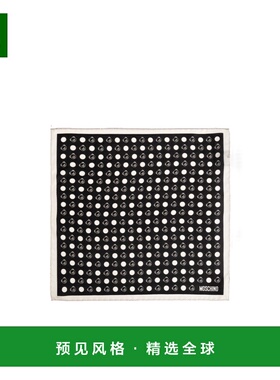 1h可退 香港直邮MOSCHINO 男士围巾 E5000M5890002 SS2026 黑色