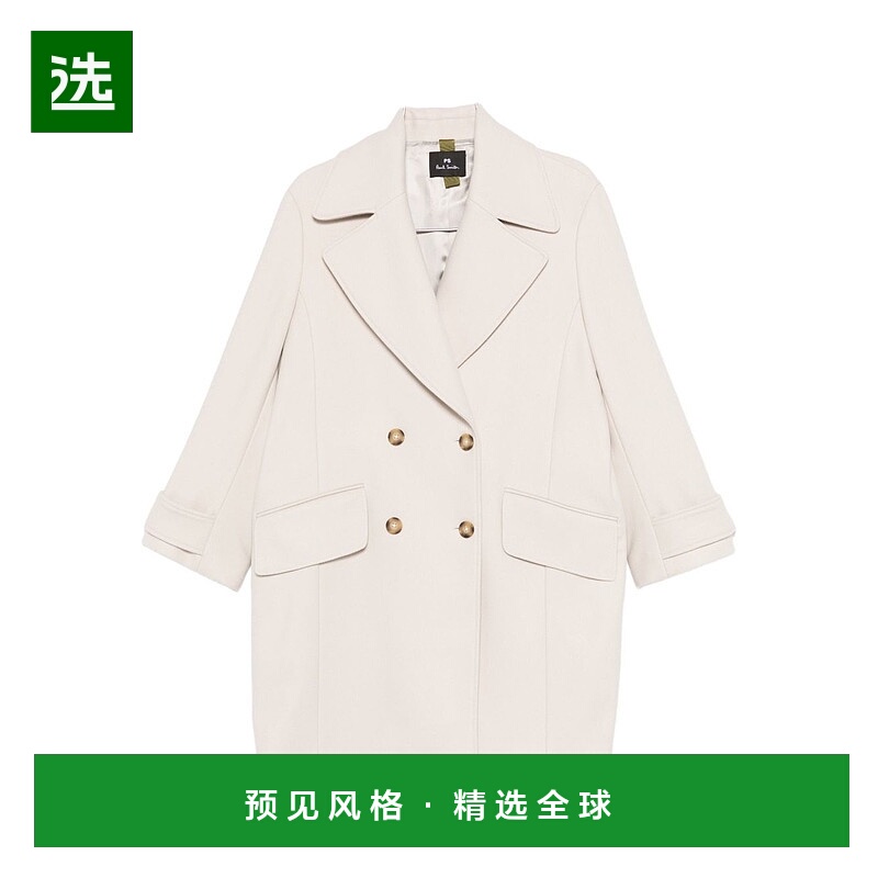 1h可退 香港直邮Paul Smith 保罗·史密斯 女士 白色外套 W2R354C