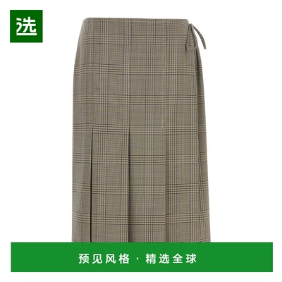 香港直邮Marni 'Clement' 半身裙 GOMA0741A1UTP794长裙包臀裙