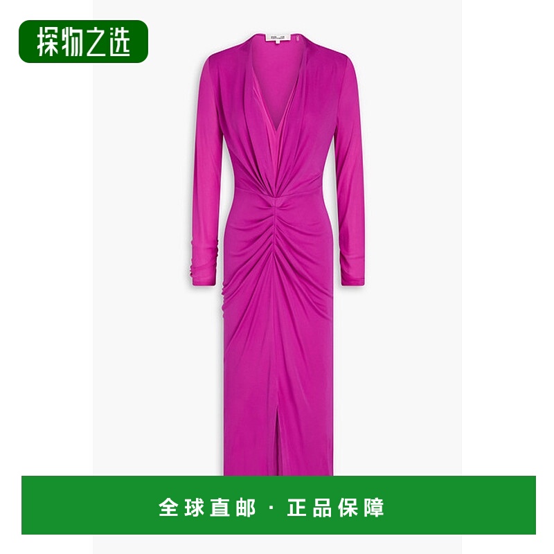 香港直邮DIANE VON FURSTENBERG 黛安·冯芙丝汀宝 女士 Hades 褶