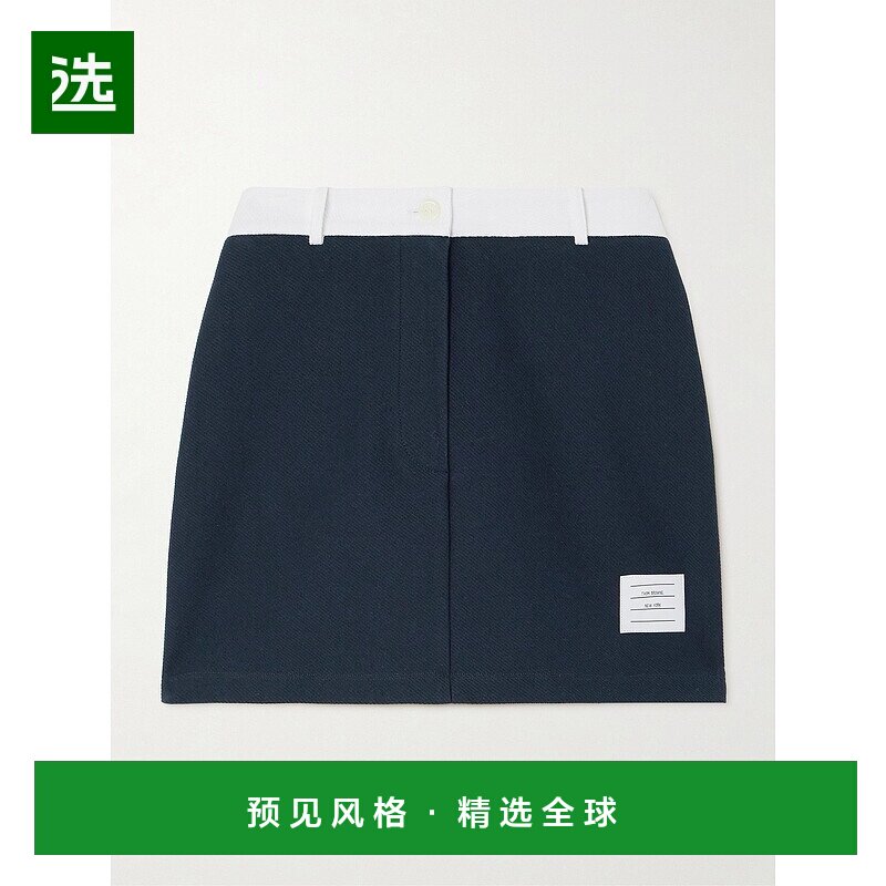 Thom Browne 汤姆·布朗 女士 腰带环半身裙 FJK137AJ004短裙