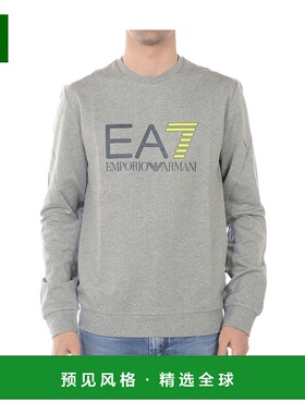香港直邮EA7 Emporio Armani 徽标长袖卫衣 3GPM13PJ05Z阿玛尼