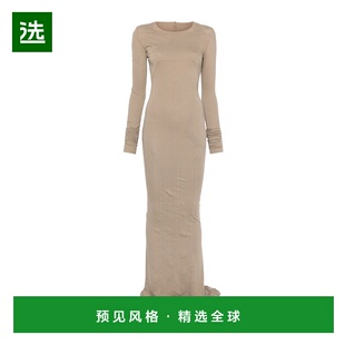 香港直邮Rick Owens Drkshdw 长袖鱼尾裙 礼服裙DS02E7512RN