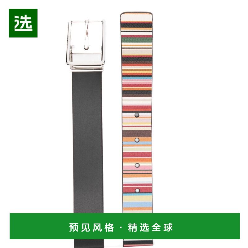 香港直邮PAUL SMITH 男士腰带 M1A8172DC2FMU92 AW2025 黑色皮带