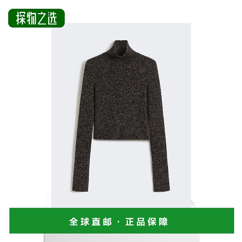 香港直邮MaxMara 麦斯玛拉 女士 Berta shell 皮革边绗缝大衣 252