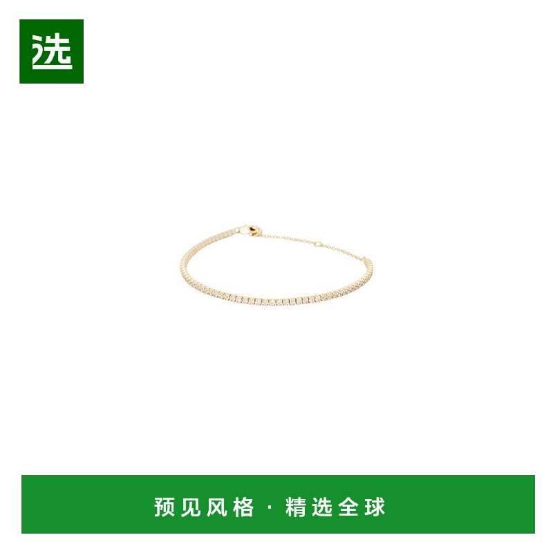 1h可退 香港直邮Shashi 女士 钻石手链 SHB389 metal金属色 舒适