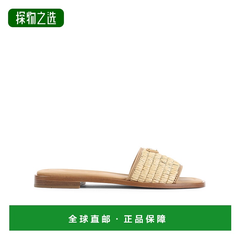 香港直邮Prada 方头拖鞋 1XX7582ACSF010普拉达