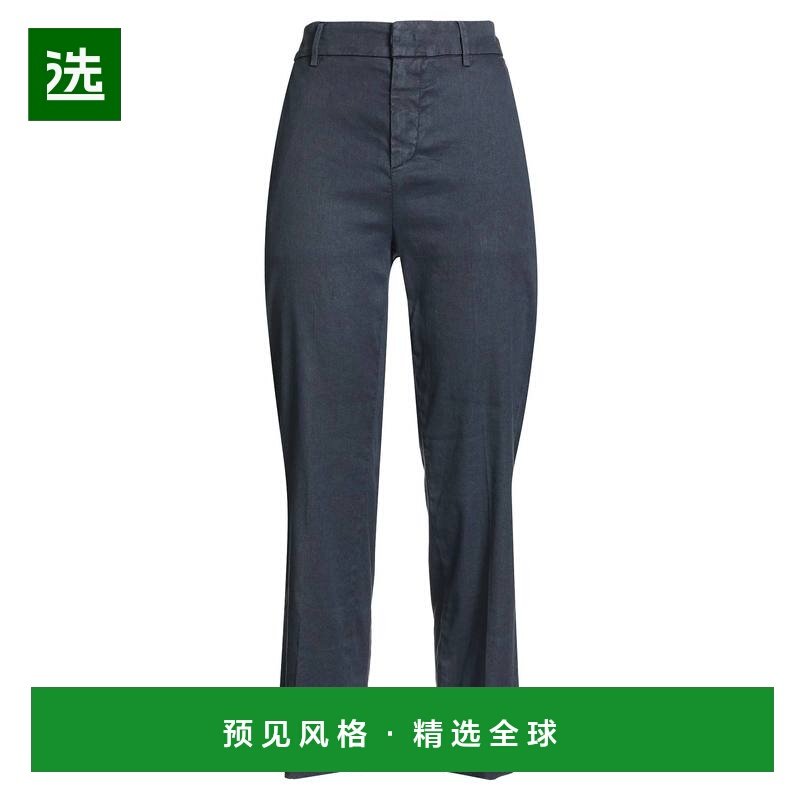 1h可退 香港直邮Dondup 女士 休闲长裤 blue蓝色 舒适时尚,女装/女士精品,休闲裤,淘宝优惠券,粉丝福利购,淘宝优惠卷