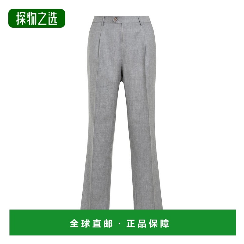 1h可退 香港直邮Etro 艾特罗 男士 腰带环休闲裤 MREA002399TU2H5