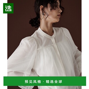 【日本直邮】ur's　女士　衬衫・女用衬衫舒适流行穿搭百搭高级感