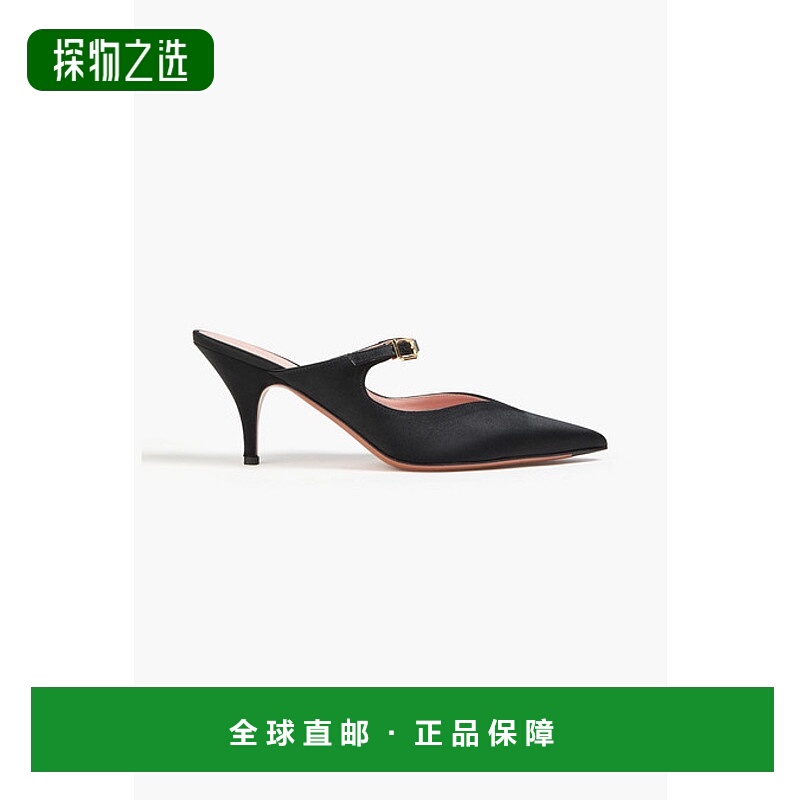 香港直邮ZIMMERMANN 女士 绸缎凉拖 5183R24BL black黑色 舒适时