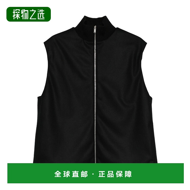 香港直邮Jil Sander 高领拉链马甲 J22FB0147J40045