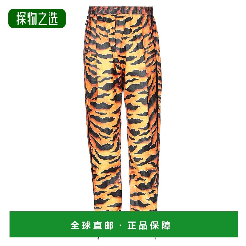 香港直邮Dsquared2 二次方 男士 休闲长裤 orange橙色 舒适时尚