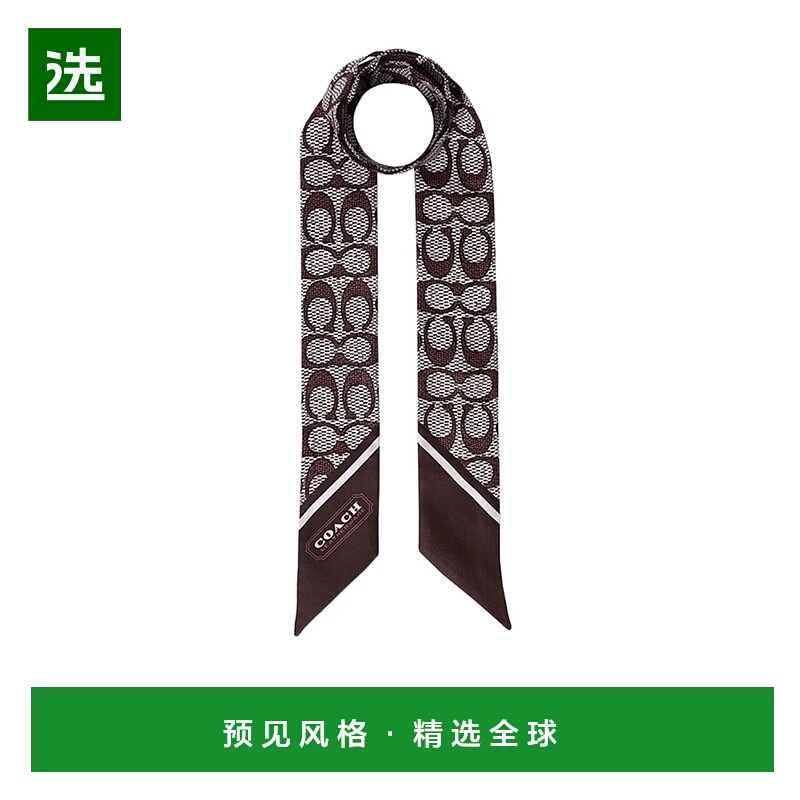 香港直邮Coach 尖头丝巾 C2783YED