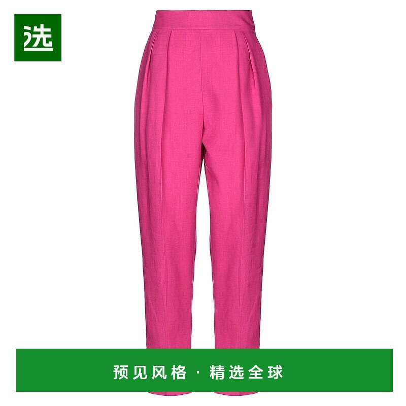 1h可退 香港直邮THEORY 希尔瑞 女士 休闲长裤 pink粉色 舒适时尚