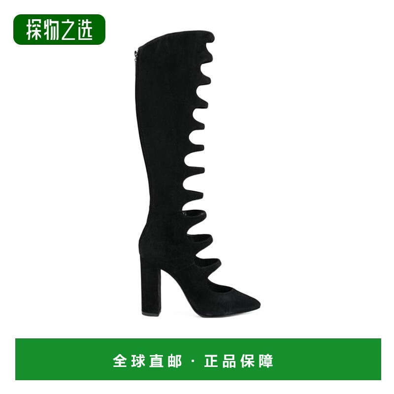 香港直邮Saint Laurent 尖头长筒靴 529687OLIOO