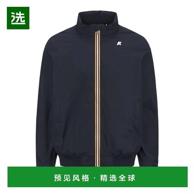 香港直邮K-WAY 男士户外冲锋衣 K3123VWK89 SS2025 黑色