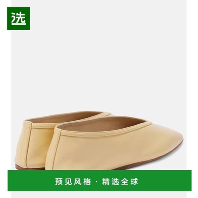 1h可退 香港直邮Le Monde Beryl 女士 Luna 皮质芭蕾舞鞋