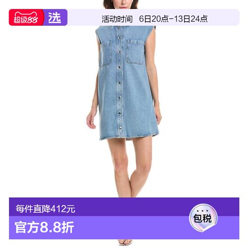 1h可退 【美国直邮】frame 女士 连衣裙衬衫裙
