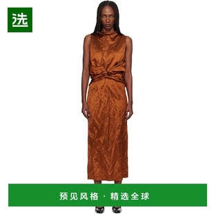 女士 橙色 Back 1h可退 连衣裙 朗雯 Cap RWDR000 香港直邮Lanvin