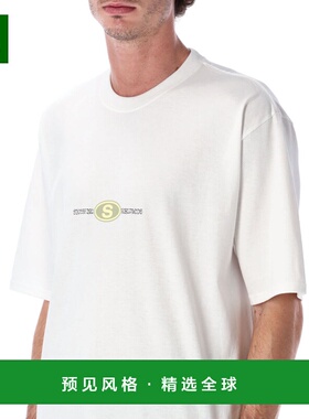 香港直邮STUSSY 男士T恤 19051211201 AW2025 白色