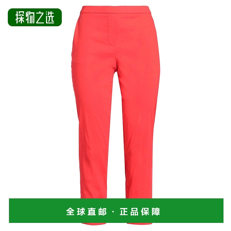 香港直邮THEORY 希尔瑞 女士 休闲长裤 red红色 舒适时尚