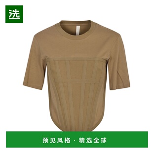 香港直邮Dion Lee 女士T恤 C3097R23KHAKI SS2023 花色