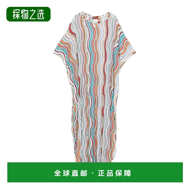香港直邮Missoni 圆领连衣裙 MS25SQ0LBR0100