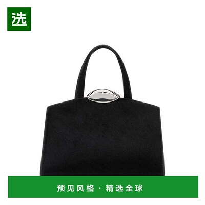 1h可退 香港直邮Benedetta Bruzziches 女士 Serena La 黑色小牛