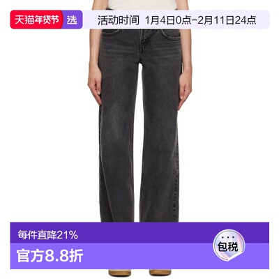 1h可退 香港直邮Levi'S 李维斯 女士 灰色 Low Loose 牛仔裤 A556