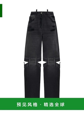 1h可退 欧洲直邮THE ATTICO 女士牛仔裤248WCP157D097100直筒裤