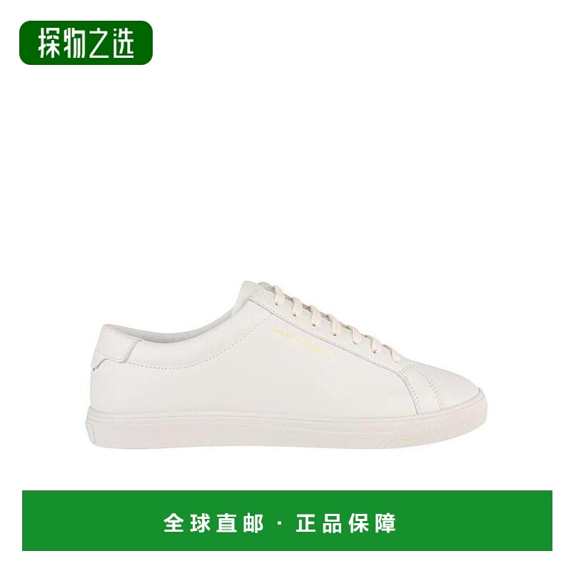 香港直邮Saint Laurent ANDY牛皮革系带低帮运动鞋 115416