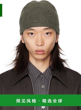 1h可退 香港直邮Our Legacy 男士 绿色毛线帽 A4258BMG 舒适时尚