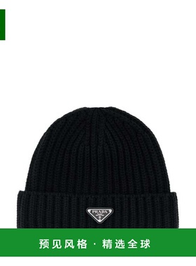香港直邮PRADA 男士帽子 2HC3902DZLF0002 SS2026 黑色