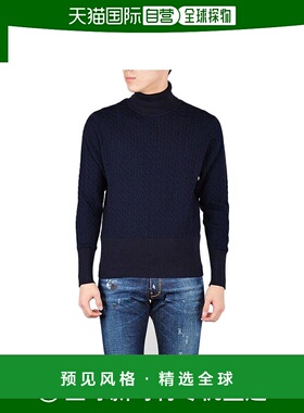 香港直邮Thom Browne 圆领针织套衫 MKA163A03960拉链长袖半高领