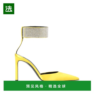 1h可退 香港直邮Sergio Rossi 塞乔·罗西 女士 浅口鞋 green绿色