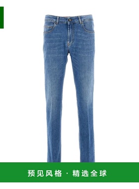 香港直邮FAY 男士休闲裤 NTM8246196LTH1U400 SS2023 蓝色 FAY ME