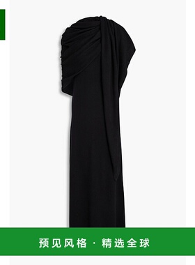 1h可退 香港直邮TOTÊME 女士 披肩式羊绒长款连衣裙 241WRD1072YA