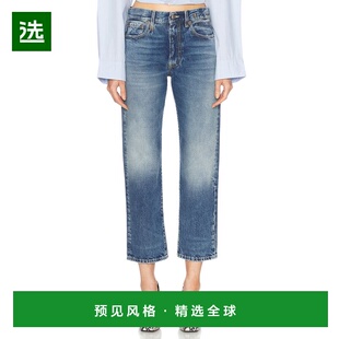 1h可退 香港直邮R13 女士 Romeo 短款直筒裤 R13WD103D283A