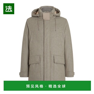 1h可退 香港直邮Zegna 长袖派克羽绒服 UGTC2A2GCT514鹅绒