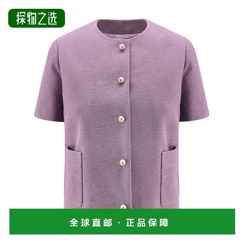 香港直邮Dior 短袖夹克 541V17A1761迪奥羊毛