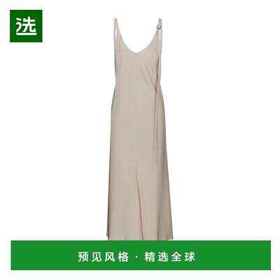 1h可退 香港直邮Sportmax 斯宝麦斯 女士 Unione V領無袖連身裙 2