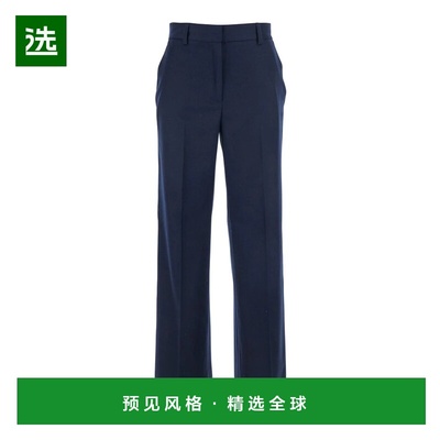 香港直邮ANTONELLI 女士休闲裤 J8376P875B812 AW2025 蓝色 褶饰