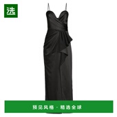 女装 1h可退 女士精 Freya 荷叶边缎面连衣裙 美国直邮 Ungaro