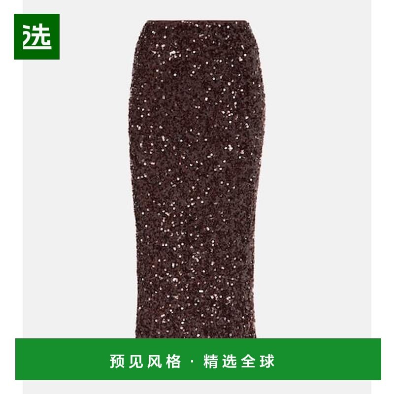 1h可退 香港直邮ROTATE BIRGER CHRISTENSEN 女士 珠片中长连衣裙,女装/女士精品,半身裙,淘宝优惠券,粉丝福利购,淘宝优惠卷