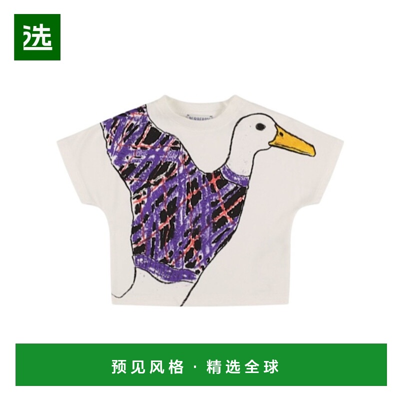 香港直邮Burberry 印花平纹T恤 80I-ZQG032