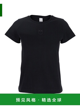 1h可退 香港直邮Pinko 品高 女士 短袖T恤 100355A2HN black黑色