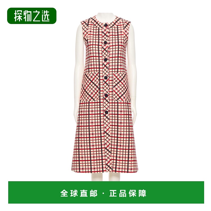 香港直邮Valentino 圆领无袖连衣裙 BCF0K09FT